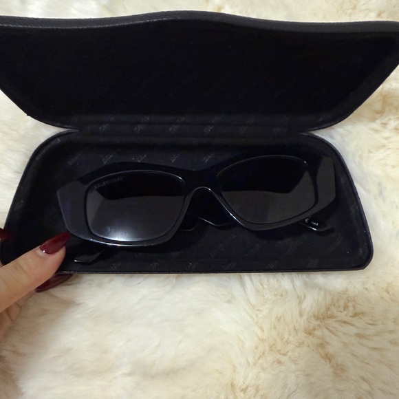 Balenciaga Black Sunglasses